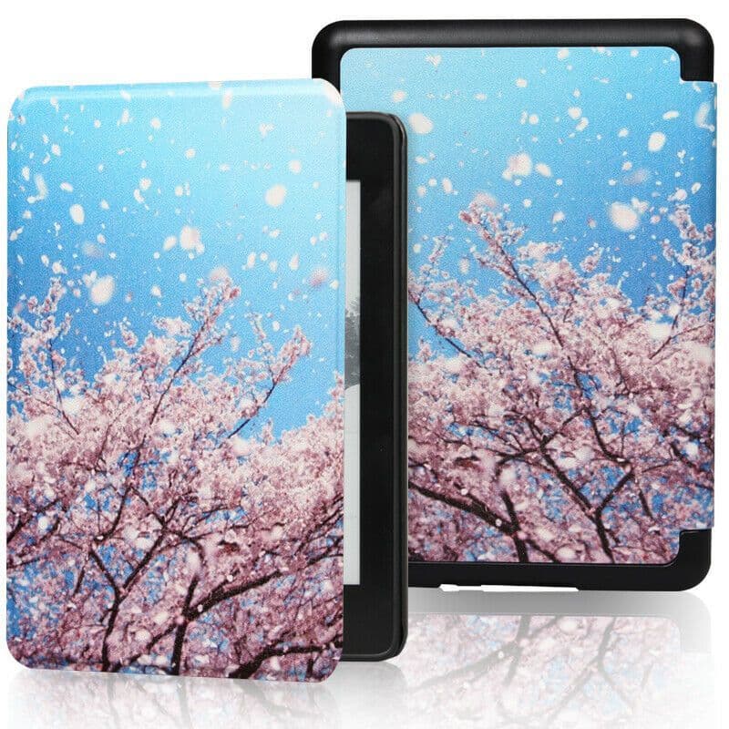 Kindle Paperwhite Smart Case Cover Cherry Blossom